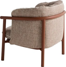 4 Seasons Outdoor Coral loungestoel Spicy Loungestoel   beige weerbestendig