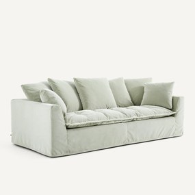 Zetel van stonewashed fluweel, OTAVIA