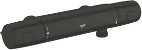 Grohe QuickFix Precision Trend douche-thermostaatkraan 12cm mat zwart