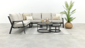 Lagos/Rhodos loungeset - hoekbank - links & rechts