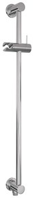 Brauer Stripe inbouw regendouche met 25cm hoofddouche, plafondarm, 3 standen handdouche en glijstang set 36 chroom