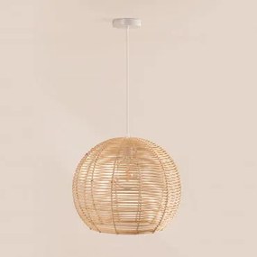 Hanglamp Van Rotan Alpe Natuurlijk - Sklum