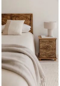 Nachttafel Rechthoekig 40x30 Cm Van Wiluna Mangohout Mangohout - Sklum