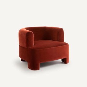 Fauteuil in fluweel, Darrel