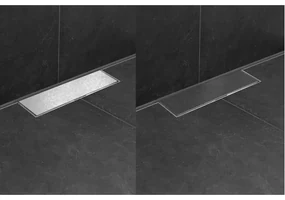 Easy drain M-line douchegoot 80cm complete set waterslot 30 mm rvs m-line-800-30