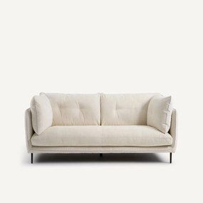 2-zits bank, chenille fluweel, Botero