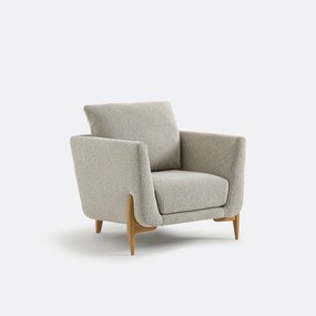 Fauteuil in gevlekte structuurstof, Cejjy