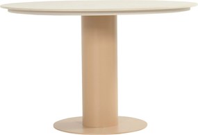 Tuinset Ronde Tuintafel 4 personen 120 cm Rope Taupe  Hartman Sevilla/Girona