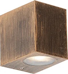 Vintage wandlamp antiek goud van kunststof - Baleno