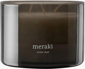 3-lonts geurkaars Amber Dust (kardemom, bergamot & roos)