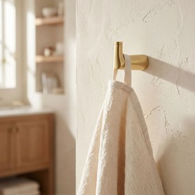 Badkamerhaak 16204 Vibe Brush Gold