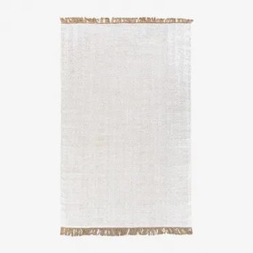 Rechthoekig Buitenkleed 200x300 Cm Van Polyethyleen En Jute Maxandra Natuurlijke Kleuren - Sklum