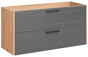 Comad Madera Grey 854 FSC onderkast 120cm eiken/grijs