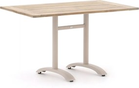 Tuin eettafel Bellagio  | Rechthoekig  | Tuintafel Kunststof | 140x80cm | 4 personen | Kees Smit Tuinmeubelen