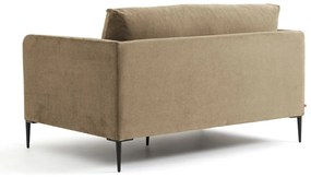 2-zitsbank in stonewashed fluweel, Oscar, ontwerp E. Gallina