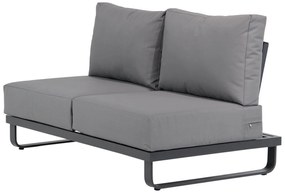 Lifestyle Garden Furniture Venezia Open Bank Aluminium Grijs