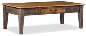 vidaXL Salontafel vintage stijl 118x60x40 cm massief hout