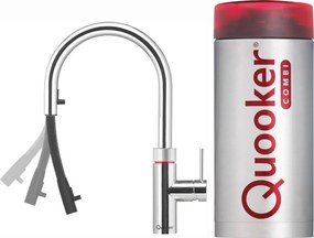 Quooker Flex met PRO3 boiler 3-in-1 kokendwaterkraan chroom