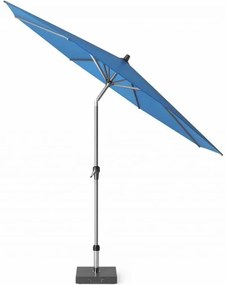 Riva parasol 300 cm rond blauw met kniksysteem