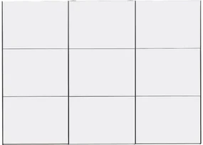 Goossens Kledingkast Easy Storage Sdk, 303 cm breed, 220 cm hoog, 3x 3 paneel schuifdeuren