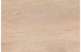 Goossens Eettafel Blade, Strak blad rond 110 x 110 cm 6 cm dik