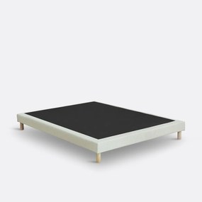 Beklede bedbodem met 12 latten en pootjes