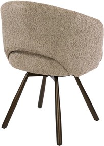 Draaibare Eetkamerstoel Boucle