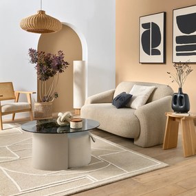 Salontafel en poef, Dogli