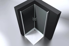 Best Design Arek vierkante douchecabine met 2 deuren 100x100cm anti-kalk