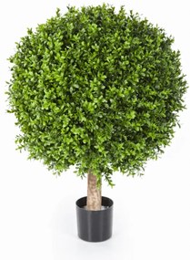 Buxus bol op stam kunstplant - 75 cm