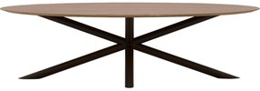 Goossens Excellent Eettafel Gs-1302, Ovaal 280 x 130 cm
