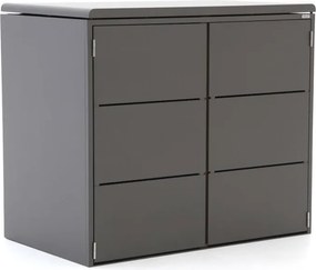 Tuin opbergbox Kees Smit | Waterdicht | Kussenbox | Staal | Grijs - Antraciet | 134x81cm | Kees Smit Tuinmeubelen