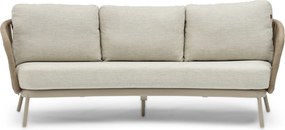 Stoel en Bank Loungeset 5 personen Rope Zand/Beige  Coco Elara