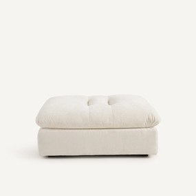 Verstelbare voetsteun van chenillefluweel, Giuliano