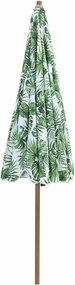 Garden Impressions Aloha stokparasol palm green Ø200 cm