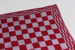Keukendoek ruit – 6 stuks – 50×50 –rood