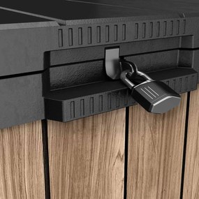 Keter Store it Out Darwin opbergbox 1150L - lichtbruin