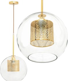 Hanglamp goud loft APP554-1CP 20cm