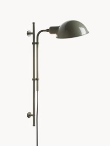 Wandlamp Funiculí met stekker en verstelbare lampenkap