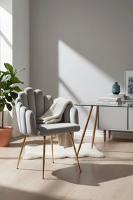 Bhoja stoel van fluweel