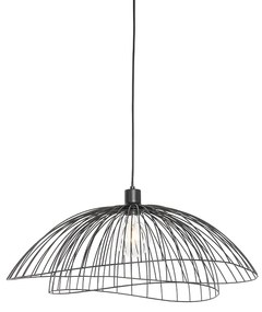 Design hanglamp zwart 60 cm - Pua Design E27 Binnenverlichting Lamp