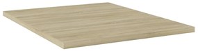 vidaXL Wandschappen 8 st 40x50x1,5 cm spaanplaat sonoma eikenkleurig