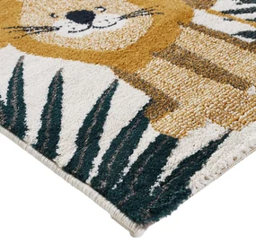 Vloerkleed voor kinderen, met dieren motief, Jetty