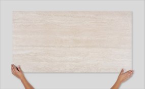 Vloer-/wandtegel travertin Saloni Travertine 120x60cm classic mat