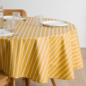 Rond tafelkleed van gecoat katoen, Irun