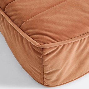 Slaapbank BZ, 1 zits, Standaard 12 cm, fluweel, TRANI