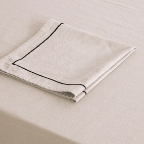 Tafelkleed in gewassen linnen/katoen Métis Bourdon