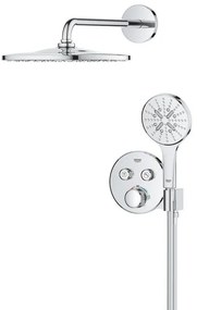 GROHE Grohtherm Smartcontol Perfect Mono Doucheset - inbouw thermostaat - hoofdoucheset - 31cm - chroom 34866000