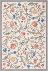 Handgeweven wollen vloerkleed Eira Traditional