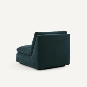 Modulaire fauteuil van chenillefluweel, Giuliano
